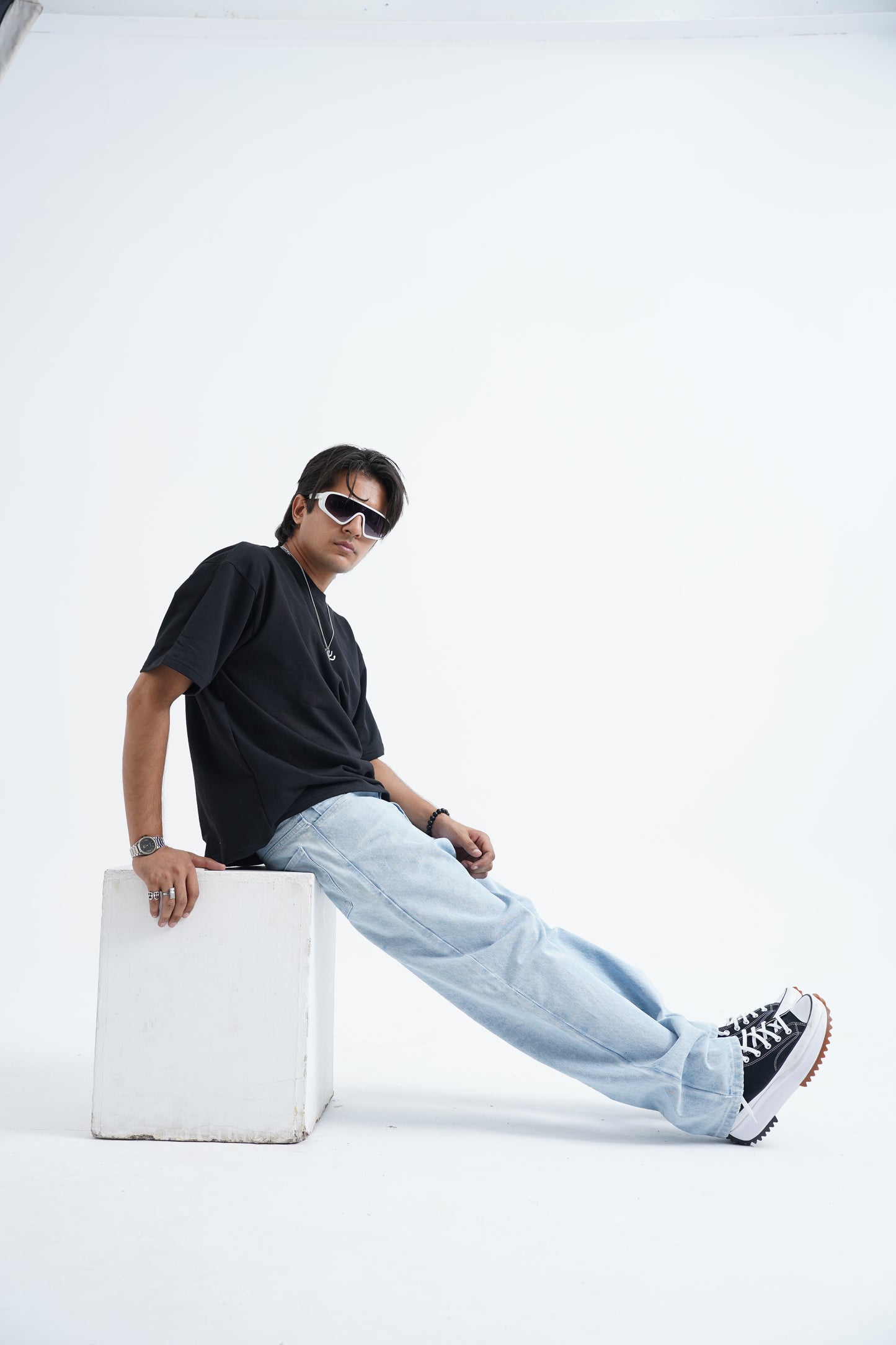 Denim Baggy Blue Pants - Walaiti Official