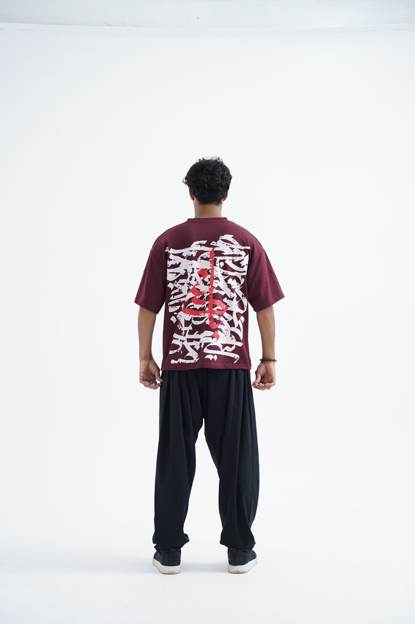 Baghi Maroon T-shirt - Walaiti Official