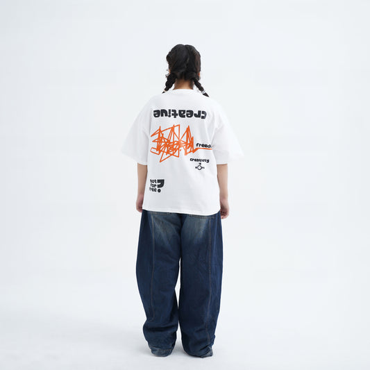 Art Not for Free White T-shirt - Walaiti Official