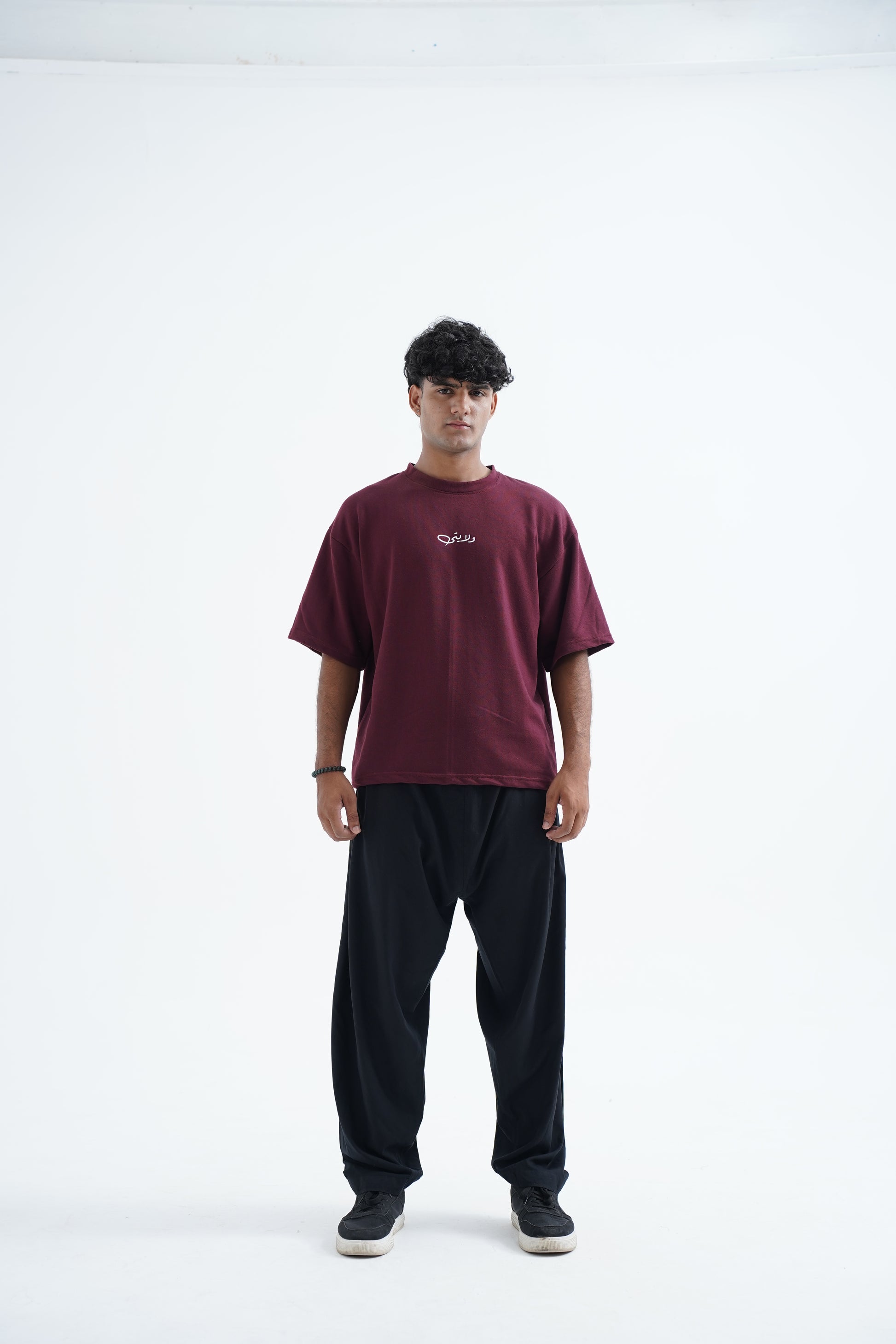 Baghi Maroon T-shirt - Walaiti Official