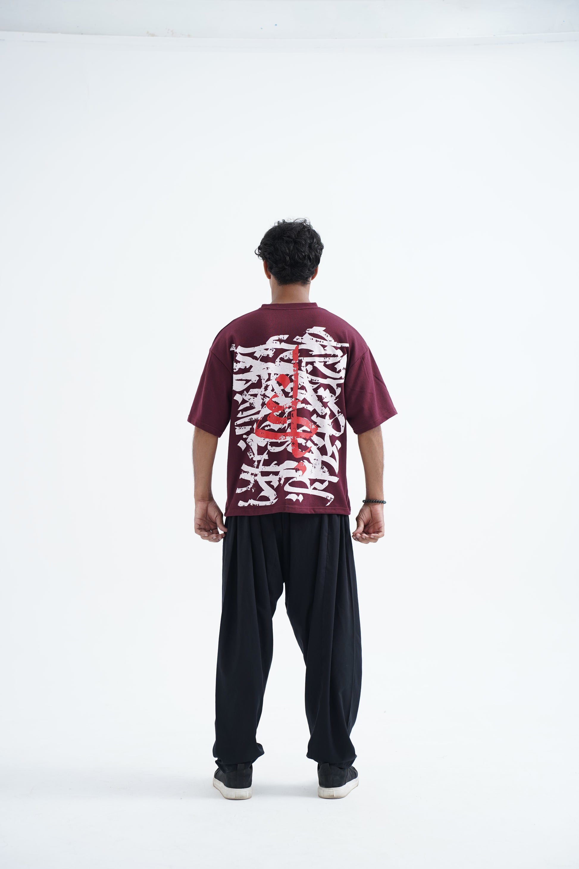 Baghi Maroon T-shirt - Walaiti Official